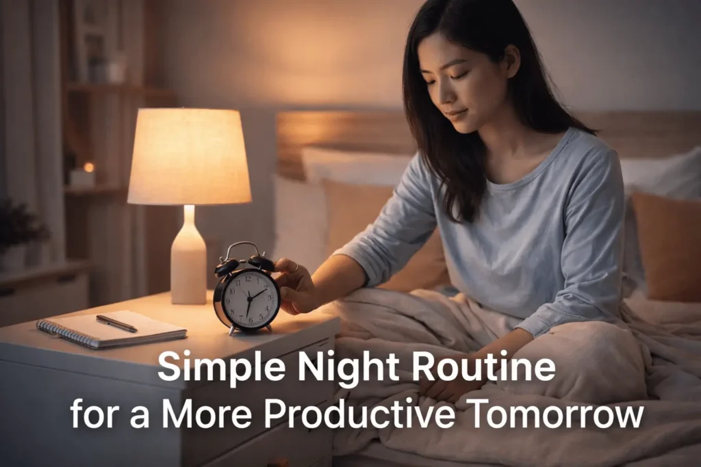 Simple Night Routine for a More Productive Tomorrow