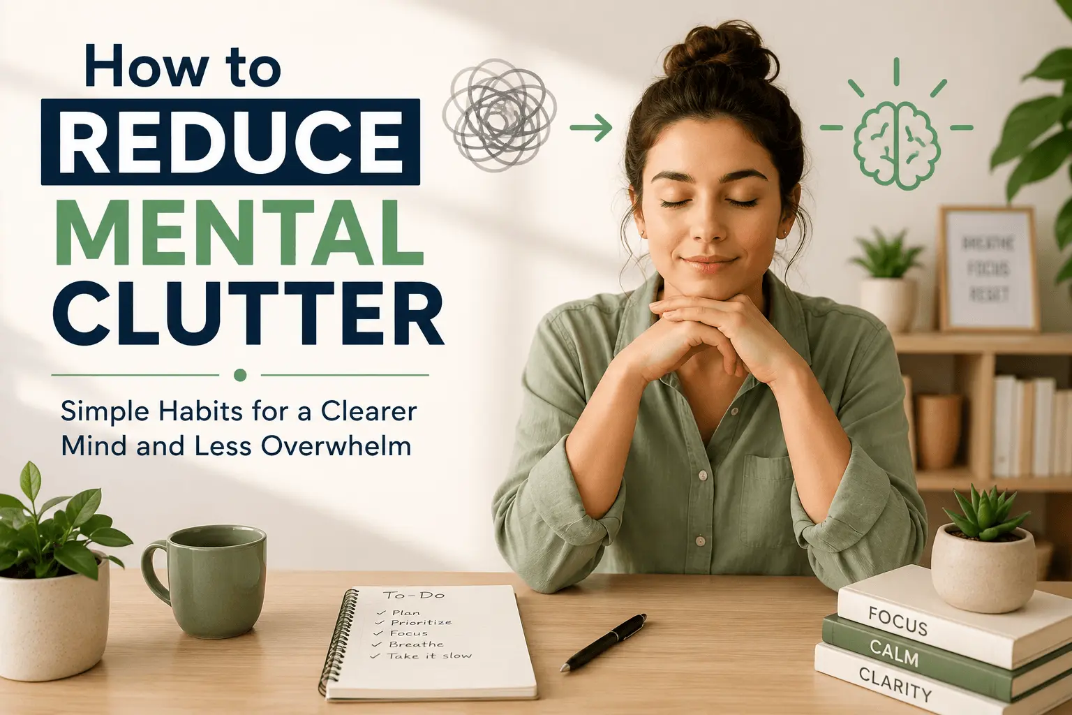 How to Reduce Mental Clutter and Feel More Clear-Headed