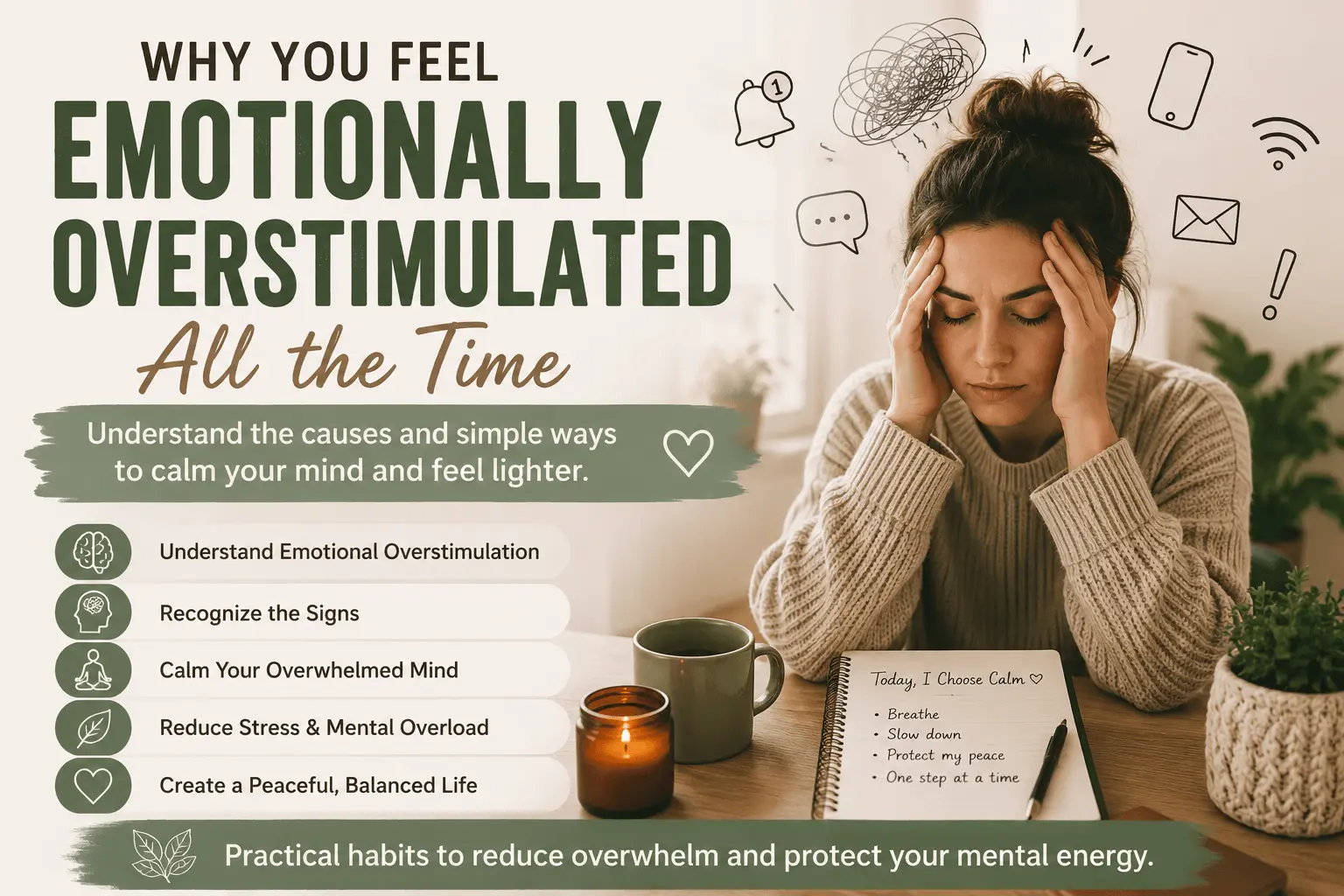 Why You Feel Emotionally Overstimulated All the Time